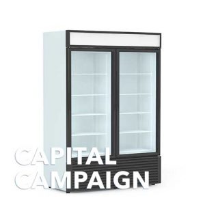 Reach-In Glass Door Refrigerator